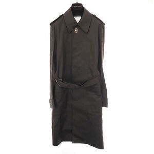 Bottega Veneta 20AW Triangle Buckle Cotton Belted Trench Coat 635851 V00v0